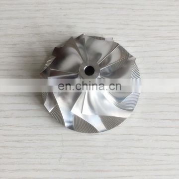 CT20B 48.04/68.00mm 5+5 Blades turbo billet/aluminum 2618/milling compressor wheel for T-OYOTA