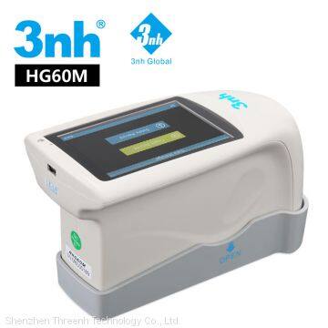 3NH 60° Micropore Gloss Meter Touch-screen Accurate Luster Meter for Paint Paper Car Marble Floor