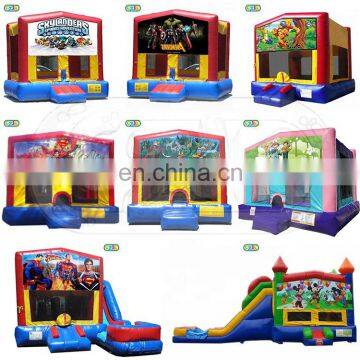 commercial moon moonwalk inflatable bouncy castle bouncer bounce house with clearance