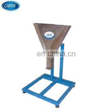 Stainless Steel EN 12350-1 V-FUNNEL Test Apparatus for Self Compacted Concrete