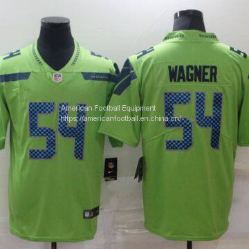 Seattle Seahawks #54 Wagner Green Jersey