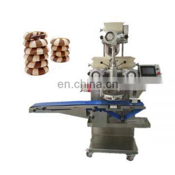 Two color cookies machine double filled cookies making machine