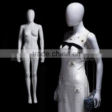 Abstract White female full body plastic women mannequin SF6W