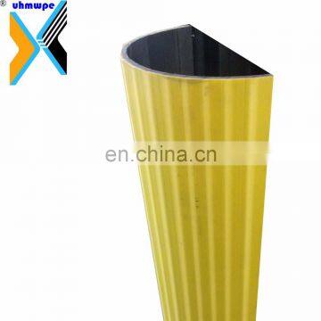 Hot selling uhmwpe liner conveyor screw, low friction liners, anti-impact uhmwpe plastic truck dump bed liner chute liners