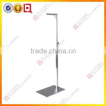 L-shape Chrome Finish Handbag Display Rack photo-2