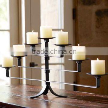 Pillar Candle Holder Candelabra for Christmas Decor, Church Candelabra