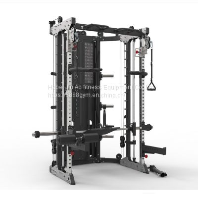 Fitness Equipment fitness equipment body building gym multi functional power rack gym smith machine 3 D Smith Machine