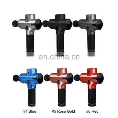 20 Speeds Portable Body Deep Handheld Tissue Percussion Massager Muscle Vibration Fascia Massage Gun