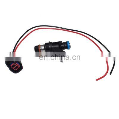 Free Shipping!FUEL INJECTOR 12580681&Pigtail Wire For 2004-2010 CHEVY GMC 4.8 5.3 6.0 6.2 V8