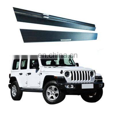 For JEEP Wrangler Power Running Board Automatic Footrest Step Bar Auto Accessories photo-2
