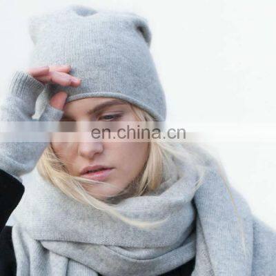 wholesale women's knit hat and scarf sets