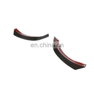 GLA Class Carbon Fiber Front Bumper Aprons for Mercedes GLA250 GLA45 AMG 2017-2019 photo-2