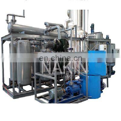 Engine Oil Base Diesel Distillation Cracking Chemicals Used Oil Recycling Refinery Plant