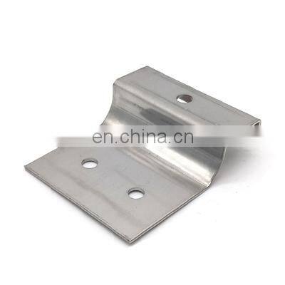 Custom Sheet Metal Stamped Bending Plate Made Sheet Metal Stamped Threaded Mounting Plate