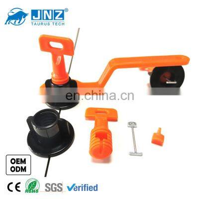 JNZ wholesale tiling tools and equipment reusable t-needle tile leveler tile positioning leveling system