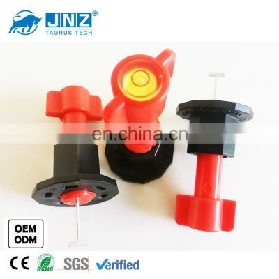 JNZ-TA-TLS-T082 Premium Turn Buckle Tile Accessories Ceramic Leveling System with Reusable Steel T-needle Spirit Leveler