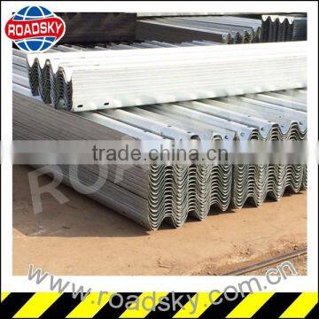 Reasonable Price Galvanized W beam Bridge Guardrails