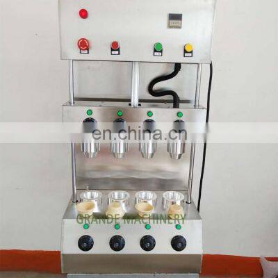 2021 Stainless Steel Used Bread Oven Tunnel Oven Kono Pizza Cone Machine Cup Cake Cone Pizza Making Forming Machine