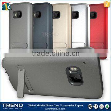 china supplier for HTC M9 kickstand hard combo case