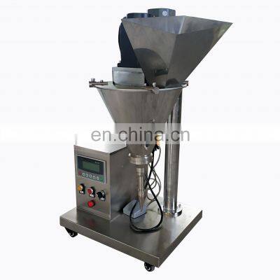 Desktop High Precision Coffee Spice Salt Dry Protein Powder Milk Small Semi Automatic Screw Auger Powder Filling Machine photo-3