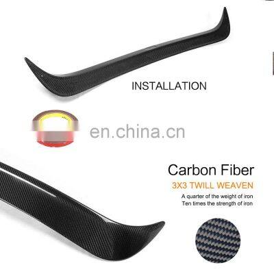 Honghang Accessories Lowest Price Roof Spoiler Hot Sale Gloss Black Roof Wing Spoiler For Benz CLA CLA250 CLA45 W117 2013-2017 photo-4