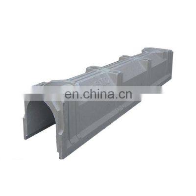 U-shaped drainage ditch frp drain channel for sale