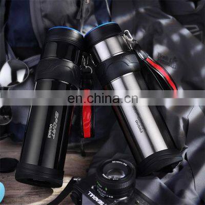 Double Stainless Steel Bottle Vacuum Water Flask Sport photo-2