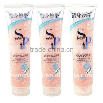 body scrub plastic packaging