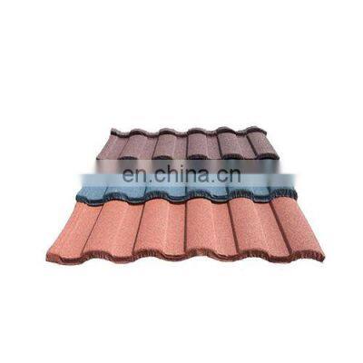 Interlocking Panels Classical Type Galvalume Color Stone Coated Metal Roof Tile photo-4