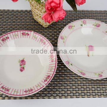 porcelain plates for decorationschristmas porcelain dinner set with color box ,design sushi dishes plates with good quality