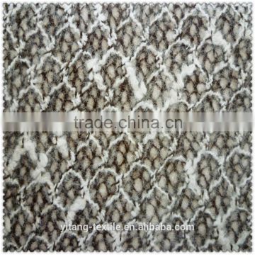 Lambs wool polyester fabric