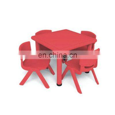 New arrival high quality plastic kids table and chair set