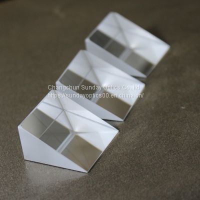 ZnSe Right Angle Prism  Size 20*20*28.3  Clear Aperture>90%  AR Coating