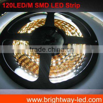 SMD3528 black PCB 60LEDs/m LED strip light