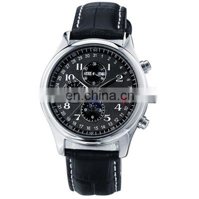 Low Price Classic GUANQIN GQ20022 Men Automatic Mechanical Low Price Leather Strap Wrist Watches