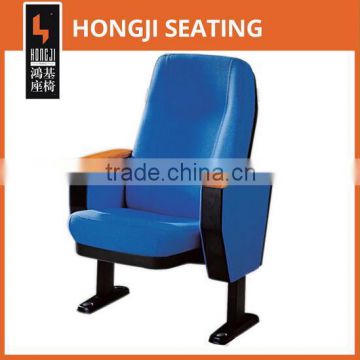 Cheap Theater furniture type foldable auditorium chair HJ62A-L