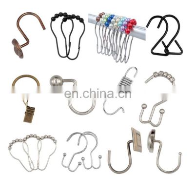 Amazon hot selling 2021 metal curtain hook multifunction customized hook