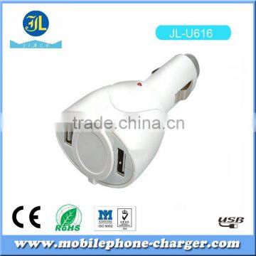 Hot Product Multi USB Ports and Charging Port With Portable Fashion Design 12V Car Charger photo-5
