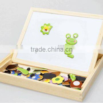 Blackboard Whiteboard Educational Game Wood Baby Child Toy Kids Wood Easel Table Top Easels Wholesale Small Easels Easel Parts photo-3