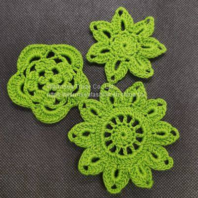 Handcraft Garment Accessories Handmade Cotton Appliques photo-3