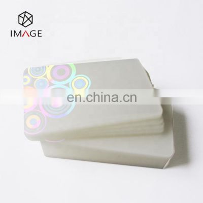 5 Mil Clear ID Card Size Holographic Laminating Pouches