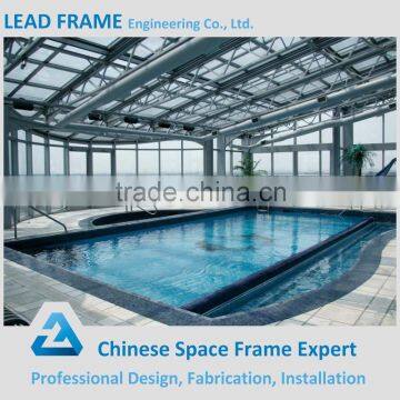 Galvanized steel structure building swimming pool cover