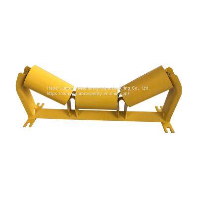 DIN Belt Conveyor Carbon Steel Troughing Roller for Gypsum photo-4