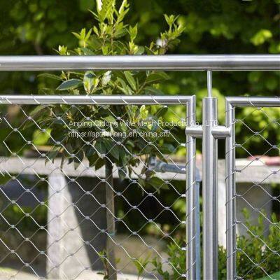 Not Easily Corroded Scenic Protection Stainless Steel Rope Manufacturer's Supply photo-5