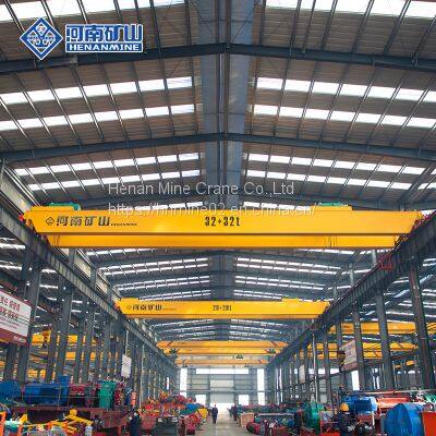 Electric Hoist Double Girder Electric Overhead Traveling Crane for Sale photo-2