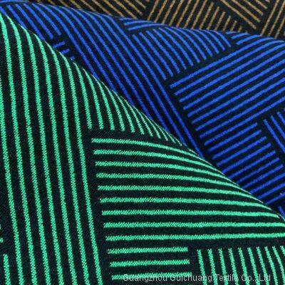 Guichuang Textile Spot Wholesale Knitted Polyester Towel Fabric Jacquard Fabric
