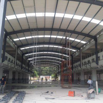 High-rise Metal Trusses Prefab Steel Structure Building Workshop, Warehouse