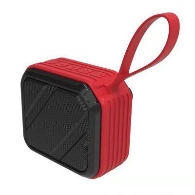 Mini Square Portable Wireless Outdoor Speaker Blue Tooth 5.0 Bt Shower Speakers Ipx7 Waterproof Speaker