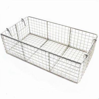304 316 316L Stainless Steel Woven Wire Mesh Screen Panel Customized Wire Mesh Basket
