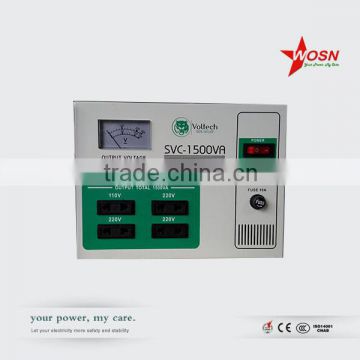 Single phase SVC-1.5KVA voltage regulator CE ROHS